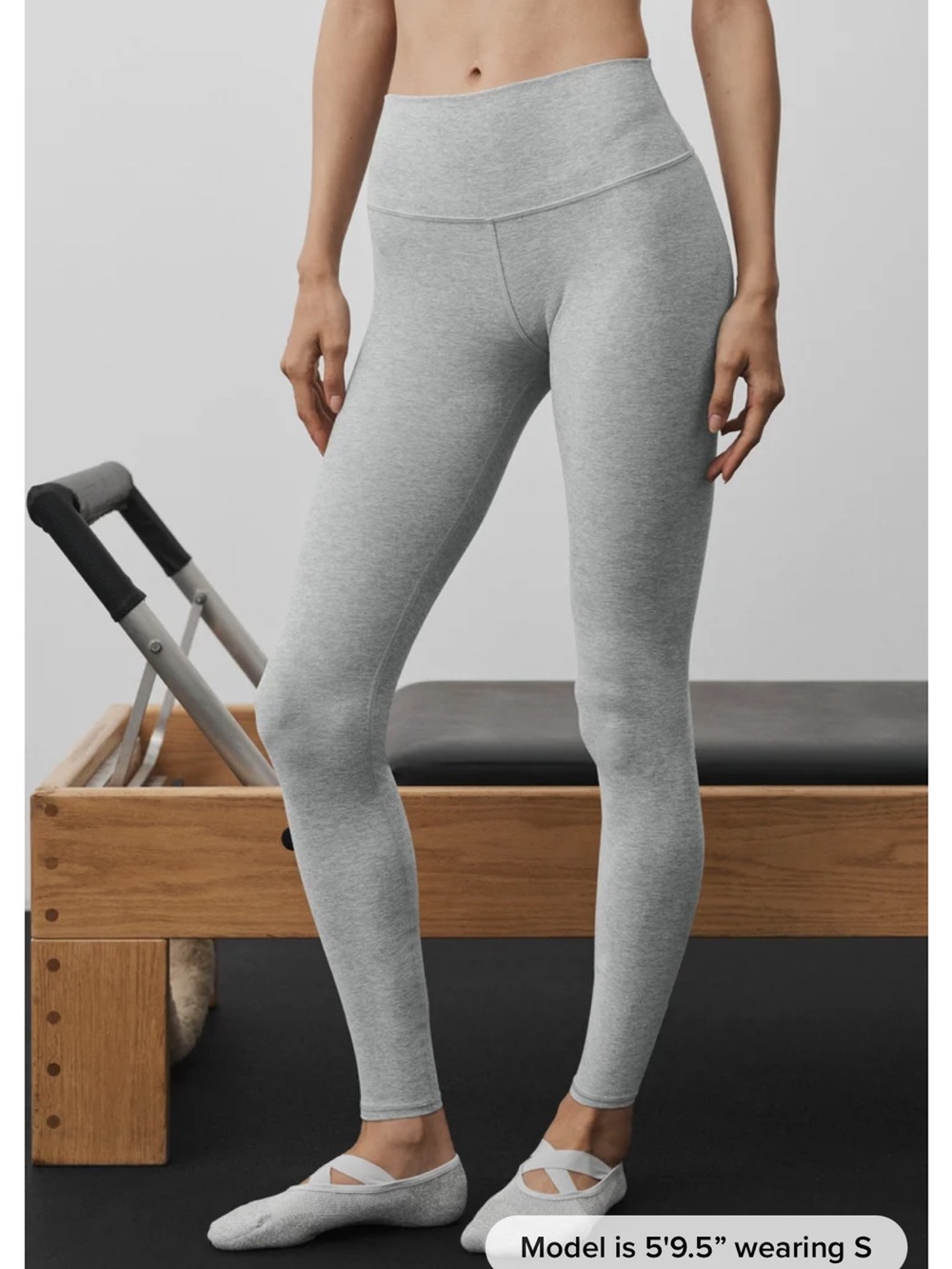 ALO Yoga High-Rise Heather Gray Leggings